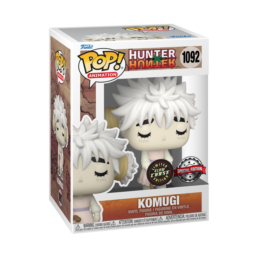 Pop Weasel - Image 3 of Hunter x Hunter - Komugi (with chase) US Exclusive Pop! Vinyl [RS] - Funko - Pop Vinyl - Image - Pop Weasel