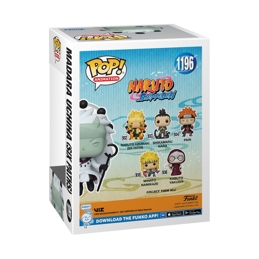 Pop Weasel - Image 4 of Naruto - Sage Madara Uchiha Glow US Exclusive Pop! Vinyl [RS] - Funko - Pop Vinyl - Image - Pop Weasel