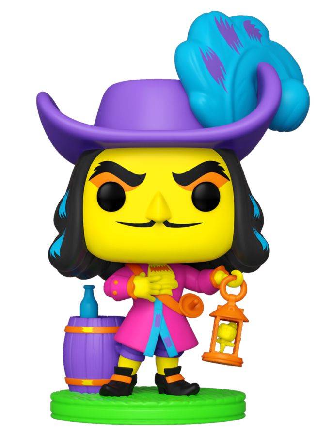 Pop Weasel Image of Disney Villains - Captain Hook Black Light US Exclusive Pop! Vinyl [RS] - Funko - Pop Vinyl - Image - Pop Weasel