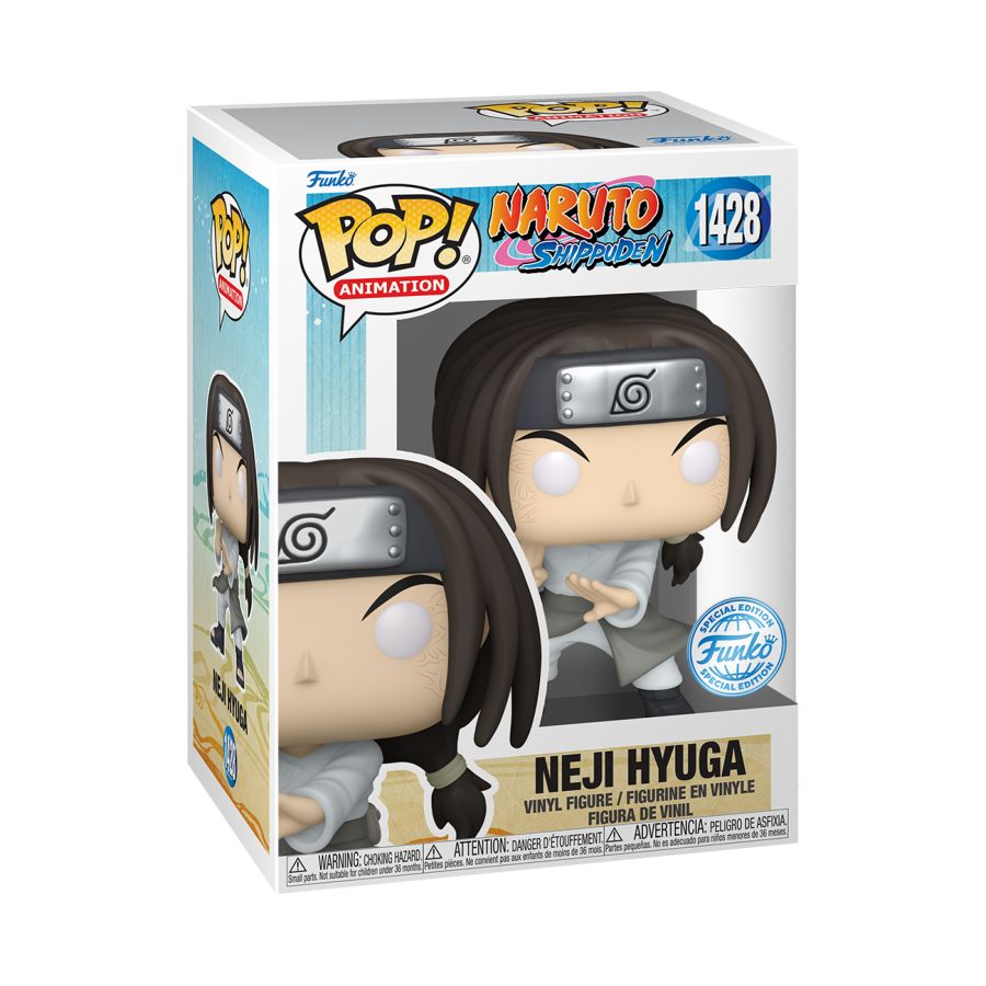 Pop Weasel - Image 3 of Naruto - Neji Hyuga US Exclusive Pop! Vinyl [RS] - Funko - Pop Vinyl - Image - Pop Weasel