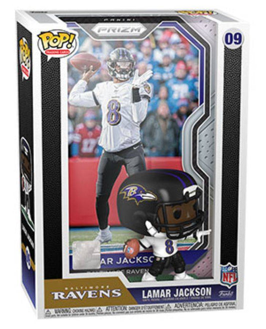 Pop Weasel Image of NFL - Lamar Jackson Pop! Trading Card - Funko