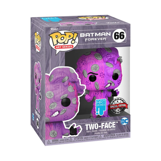 Pop Weasel - Image 2 of Batman Forever - Two-Face (Artist Series) US Exclusive Pop! Vinyl with Protector [RS] - Funko