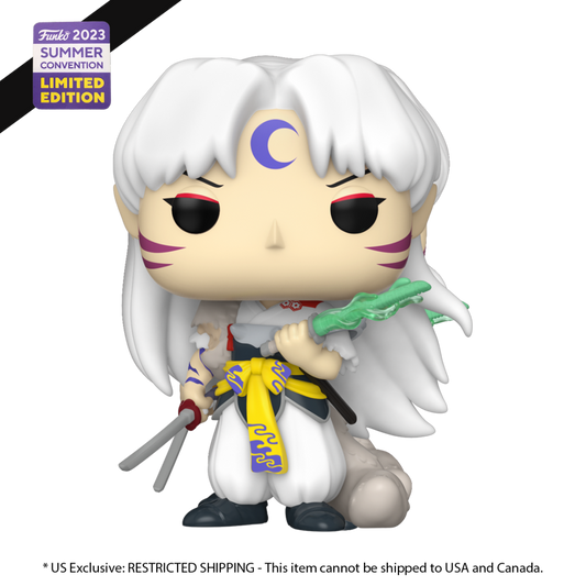 Pop Weasel Image of Inuyasha - Sesshomaru SDCC 2023 US Exclusive Glow Pop! Vinyl [RS] - Funko