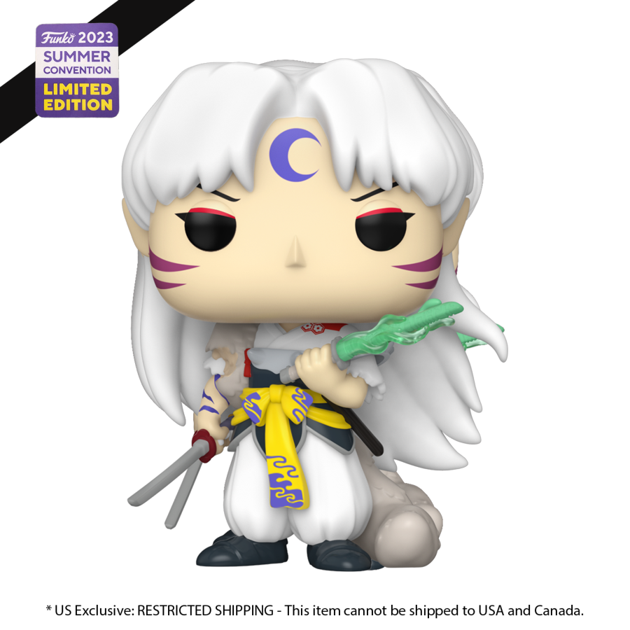 Pop Weasel Image of Inuyasha - Sesshomaru SDCC 2023 US Exclusive Glow Pop! Vinyl [RS] - Funko - Pop Vinyl - Image - Pop Weasel