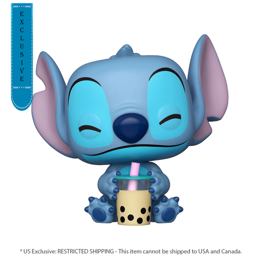 Pop Weasel Image of Lilo & Stitch - Stitch with Boba US Exclusive Pop! Vinyl [RS] - Funko