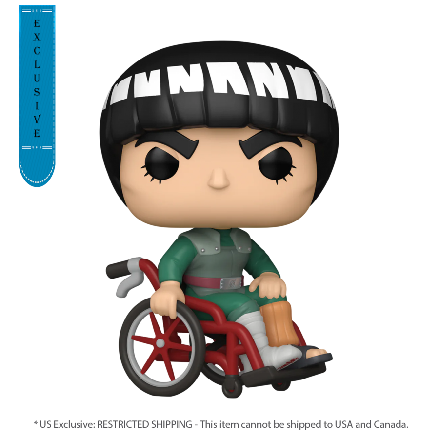 Pop Weasel Image of Naruto - Might Guy in Wheelchair US Exclusive Pop! Vinyl [RS] - Funko - Pop Vinyl - Image - Pop Weasel