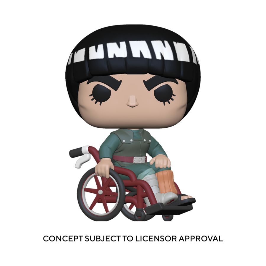 Pop Weasel - Image 4 of Naruto - Might Guy in Wheelchair US Exclusive Pop! Vinyl [RS] - Funko - Pop Vinyl - Image - Pop Weasel