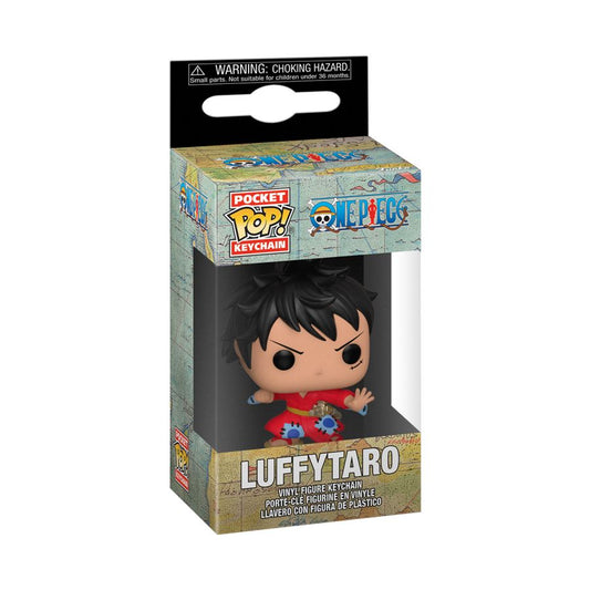 Image Pop Weasel - Image 2 of One Piece - Luffytaro in Kimono Pop! Keychain - Funko