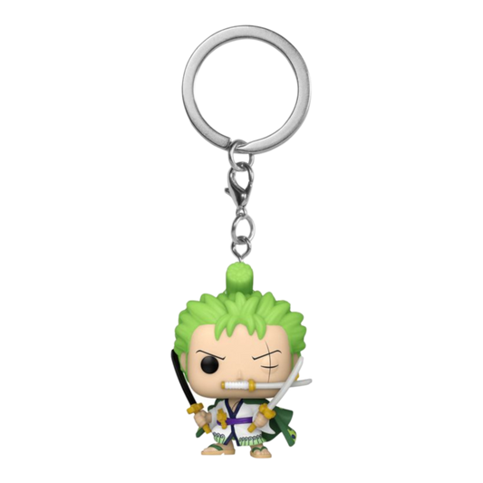 One Piece - Roronoa Zoro Pop! Keychain - Funko image