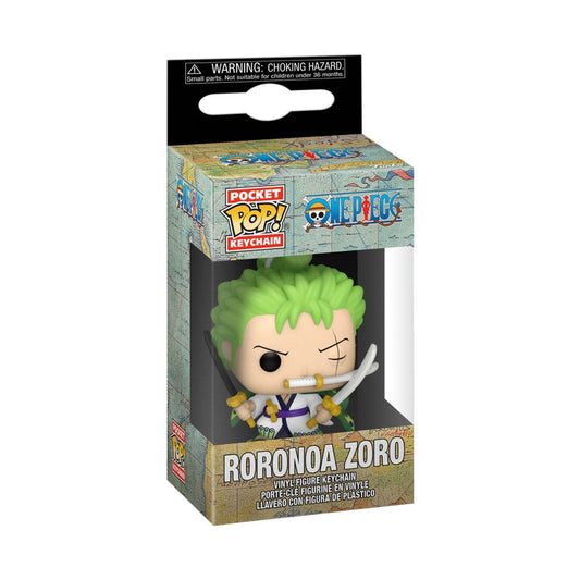 Image Pop Weasel - Image 2 of One Piece - Roronoa Zoro Pop! Keychain - Funko