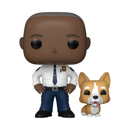 Brooklyn Nine-Nine - Captain Ray Holt with Cheddar Pop! Vinyl - Funko