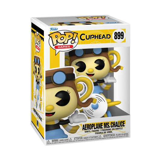 Pop Weasel - Image 2 of Cuphead - Aeroplane Chalice Pop! Vinyl - Funko