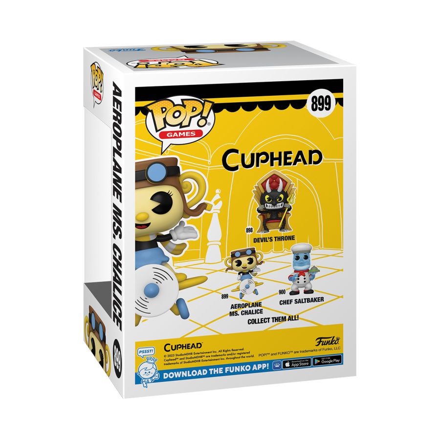 Pop Weasel - Image 3 of Cuphead - Aeroplane Chalice Pop! Vinyl - Funko - Pop Vinyl - Image - Pop Weasel