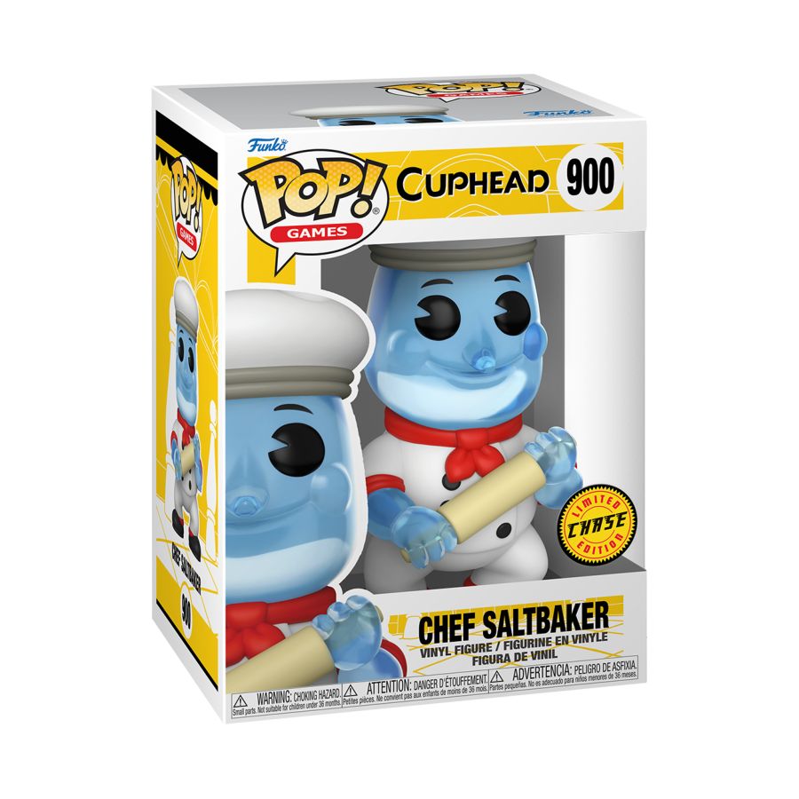 Pop Weasel - Image 5 of Cuphead - Chef Saltbaker (with chase) Pop! Vinyl - Funko - Pop Vinyl - Image - Pop Weasel