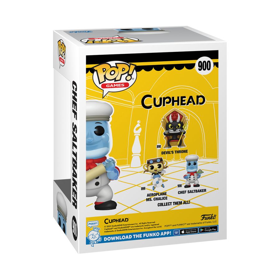 Pop Weasel - Image 6 of Cuphead - Chef Saltbaker (with chase) Pop! Vinyl - Funko - Pop Vinyl - Image - Pop Weasel