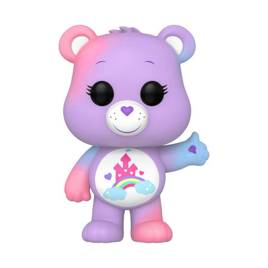 Pop Weasel Image of Care Bears 40th Anniversary - Care-a-Lot Bear (with chase) Pop! Vinyl - Funko