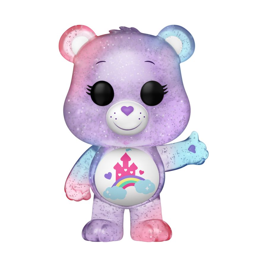 Pop Weasel - Image 5 of Care Bears 40th Anniversary - Care-a-Lot Bear (with chase) Pop! Vinyl - Funko - Pop Vinyl - Image - Pop Weasel