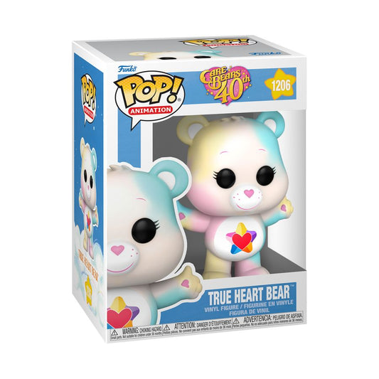 Pop Weasel - Image 2 of Care Bears 40th Anniversary - True Heart Bear (with chase) Pop! Vinyl - Funko