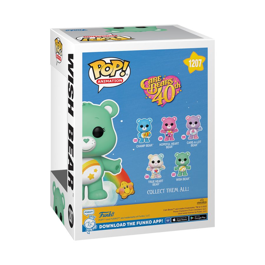 Pop Weasel - Image 3 of Care Bears 40th Anniversary - Wish Bear (with chase) Pop! Vinyl - Funko - Pop Vinyl - Image - Pop Weasel