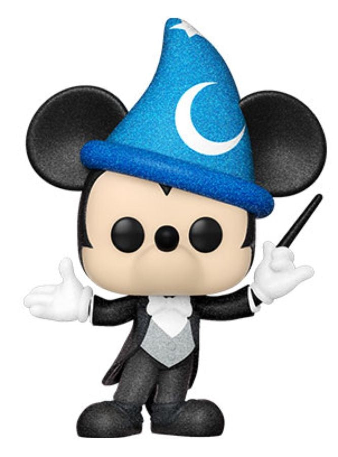 Pop Weasel Image of Disney World 50th Anniversary - Philharmagic Mickey Diamond Glitter US Exclusive Pop! Vinyl [RS] - Funko - Pop Vinyl - Image - Pop Weasel