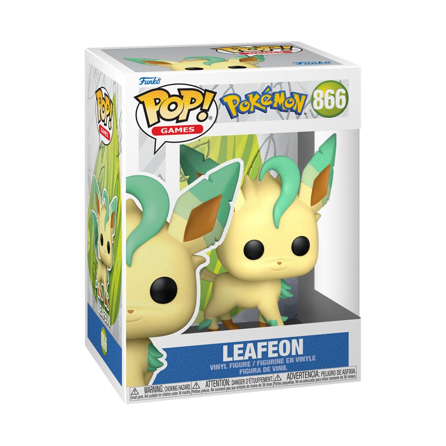 Pop Weasel - Image 2 of Pokemon - Leafeon Pop! Vinyl - Funko - Pop Vinyl - Image - Pop Weasel