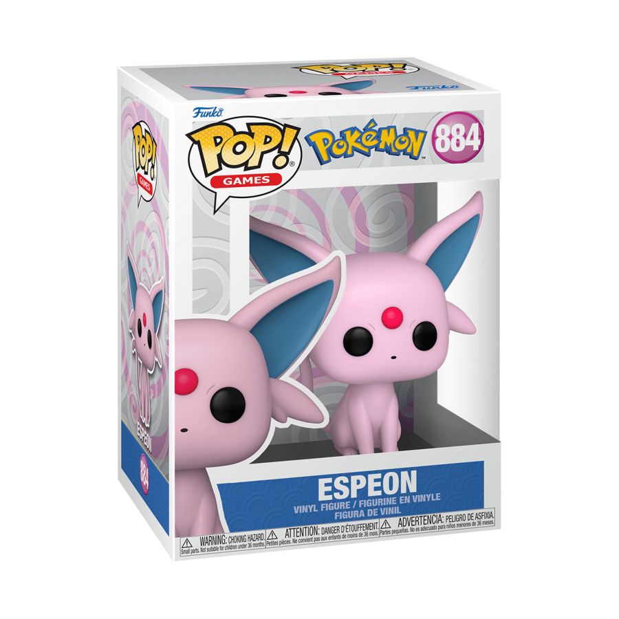 Pop Weasel - Image 3 of Pokemon - Espeon Pop! Vinyl [RS] - Funko - Pop Vinyl - Image - Pop Weasel