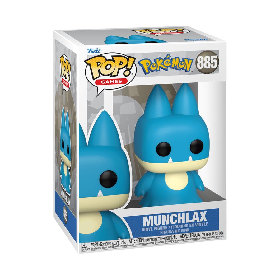 Pop Weasel - Image 3 of Pokemon - Munchlax Pop! Vinyl [RS] - Funko - Pop Vinyl - Image - Pop Weasel