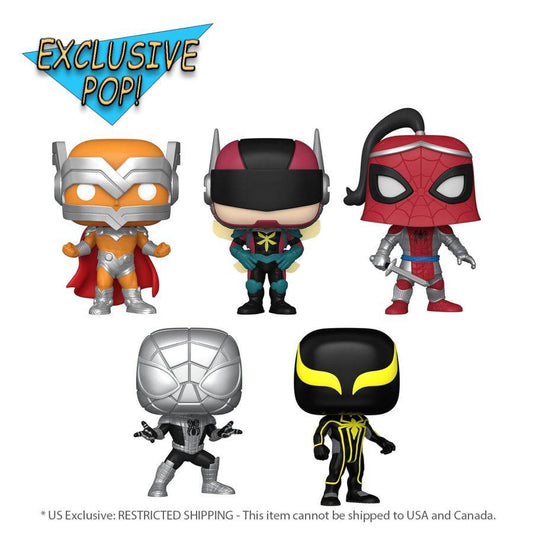 Pop Weasel Image of Marvel: Year of the Spider - Spider-Man US Exclusive Pop! 5-Pack [RS] - Funko