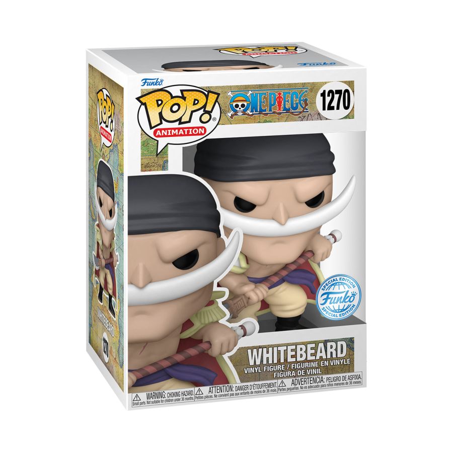 Pop Weasel - Image 3 of One Piece - Whitebeard US Exclusive Pop! Vinyl [RS] - Funko - Pop Vinyl - Image - Pop Weasel