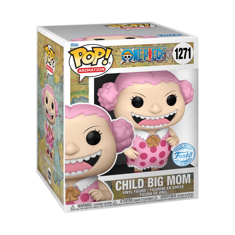 Pop Weasel - Image 3 of One Piece - Child Big Mom 6" (with chase) US Exclusive Pop! Vinyl [RS] - Funko - Pop Vinyl - Image - Pop Weasel