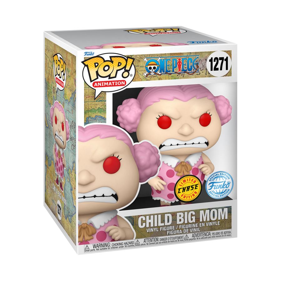 Pop Weasel - Image 7 of One Piece - Child Big Mom 6" (with chase) US Exclusive Pop! Vinyl [RS] - Funko - Pop Vinyl - Image - Pop Weasel