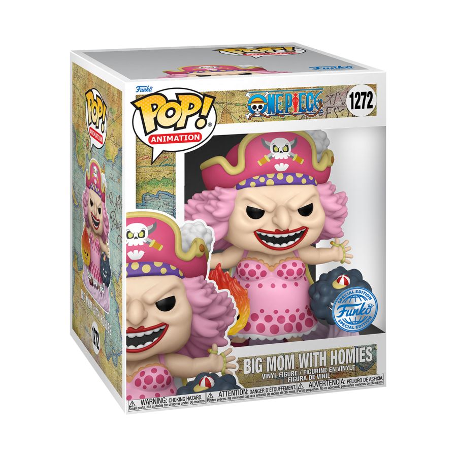 Pop Weasel - Image 3 of One Piece - Big Mom with Homies US Exclusive 6" Pop! Vinyl [RS] - Funko - Pop Vinyl - Image - Pop Weasel