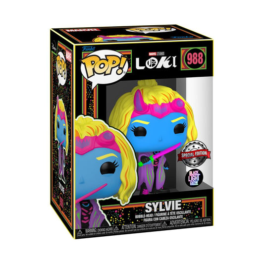 Pop Weasel - Image 2 of Loki (TV) - Sylvie Black Light US Exclusive Pop! Vinyl [RS] - Funko