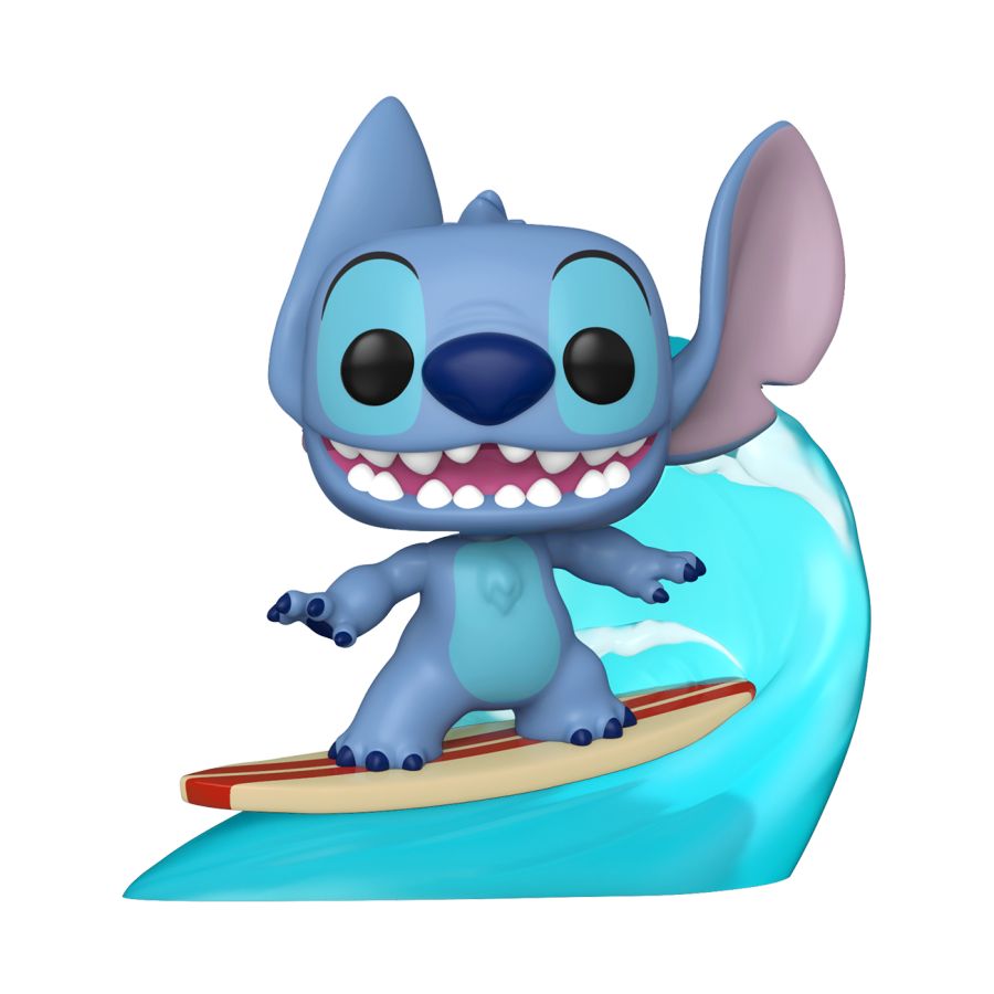 Pop Weasel - Image 3 of Lilo & Stitch - Stitch Surfing US Exclusive Pop! VHS Cover [RS] - Funko