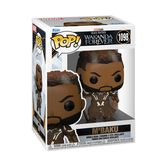 Pop Weasel - Image 2 of Black Panther 2: Wakanda Forever - M'Baku Pop! Vinyl - Funko