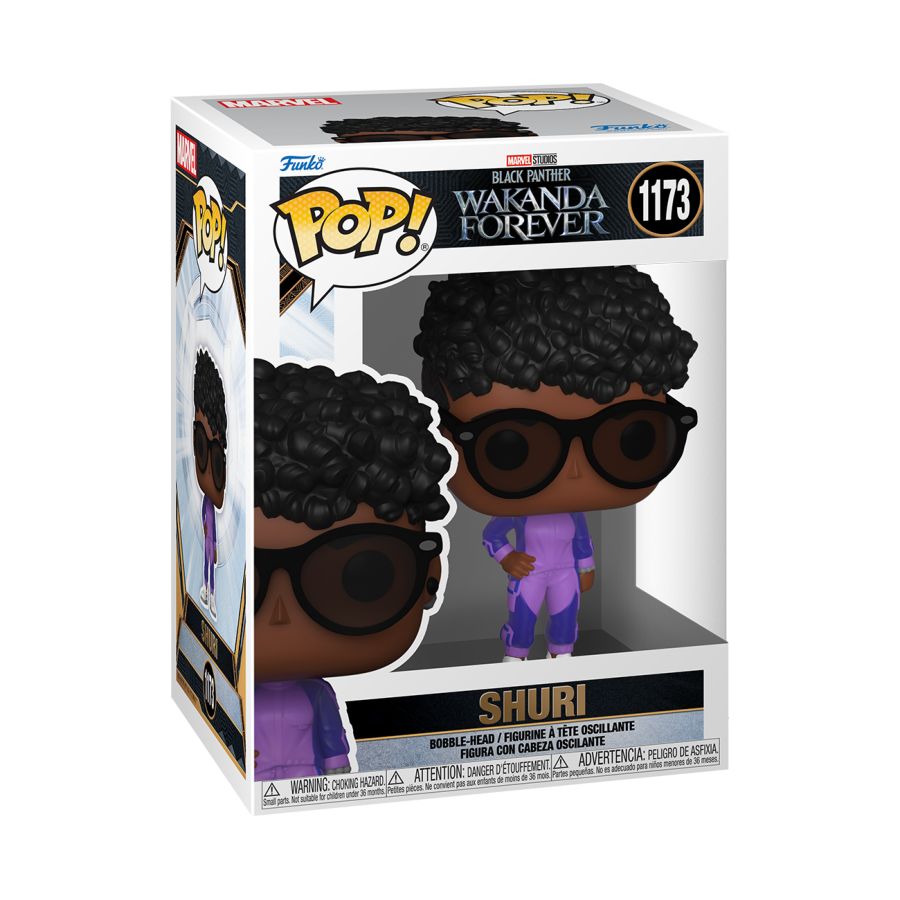 Pop Weasel - Image 2 of Black Panther 2: Wakanda Forever - Shuri with Sunglasses Pop! Vinyl - Funko - Pop Vinyl - Image - Pop Weasel