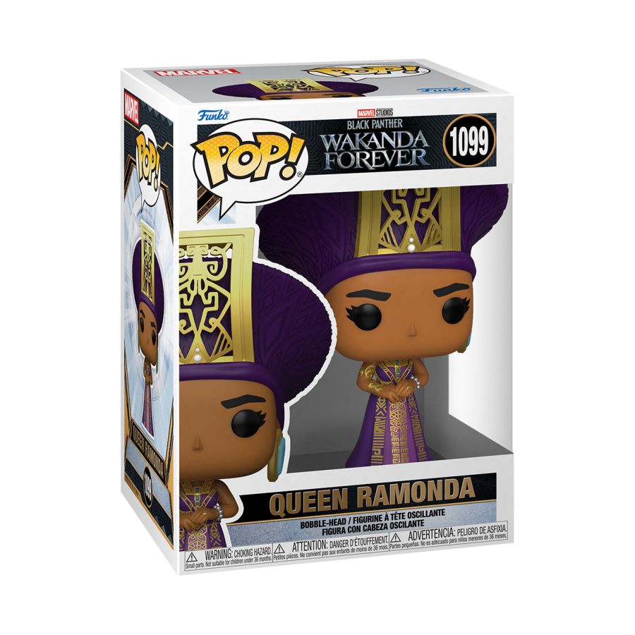 Pop Weasel - Image 2 of Black Panther 2: Wakanda Forever - Queen Ramonda Pop! Vinyl - Funko - Pop Vinyl - Image - Pop Weasel