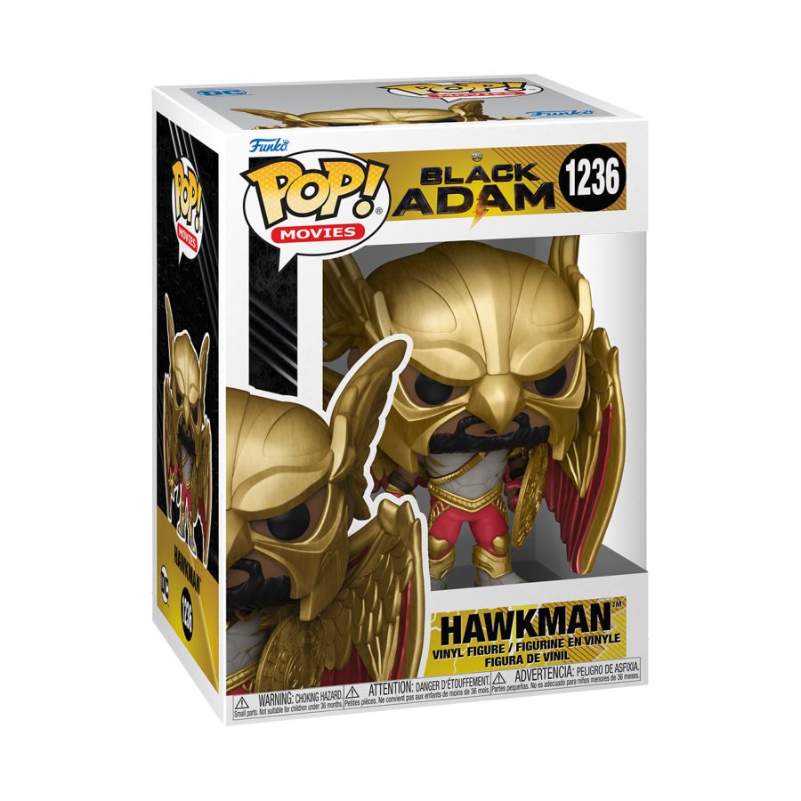 Pop Weasel - Image 2 of Black Adam (2022) - Hawkman Pop! Vinyl - Funko - Pop Vinyl - Image - Pop Weasel