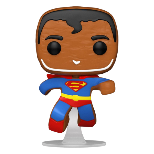 Pop Weasel Image of DC Comics - Gingerbread Superman Pop! Vinyl - Funko