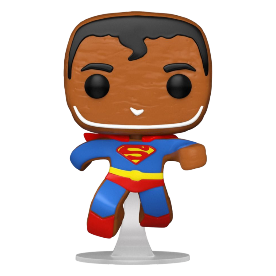 Pop Weasel Image of DC Comics - Gingerbread Superman Pop! Vinyl - Funko - Pop Vinyl - Image - Pop Weasel