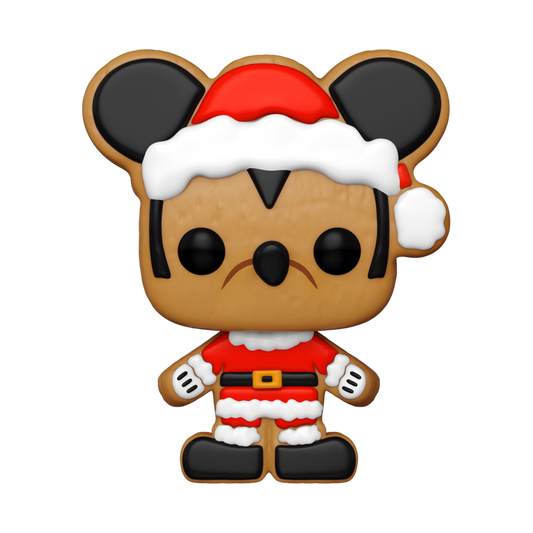 Pop Weasel Image of Disney - Santa Mickey Gingerbread Holiday Pop! Vinyl - Funko