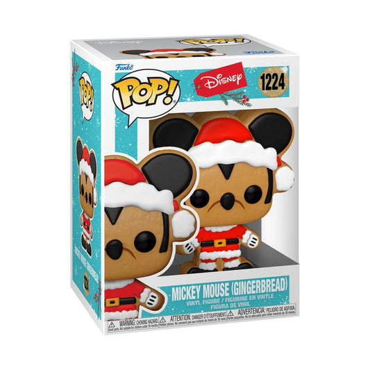 Pop Weasel - Image 2 of Disney - Santa Mickey Gingerbread Holiday Pop! Vinyl - Funko