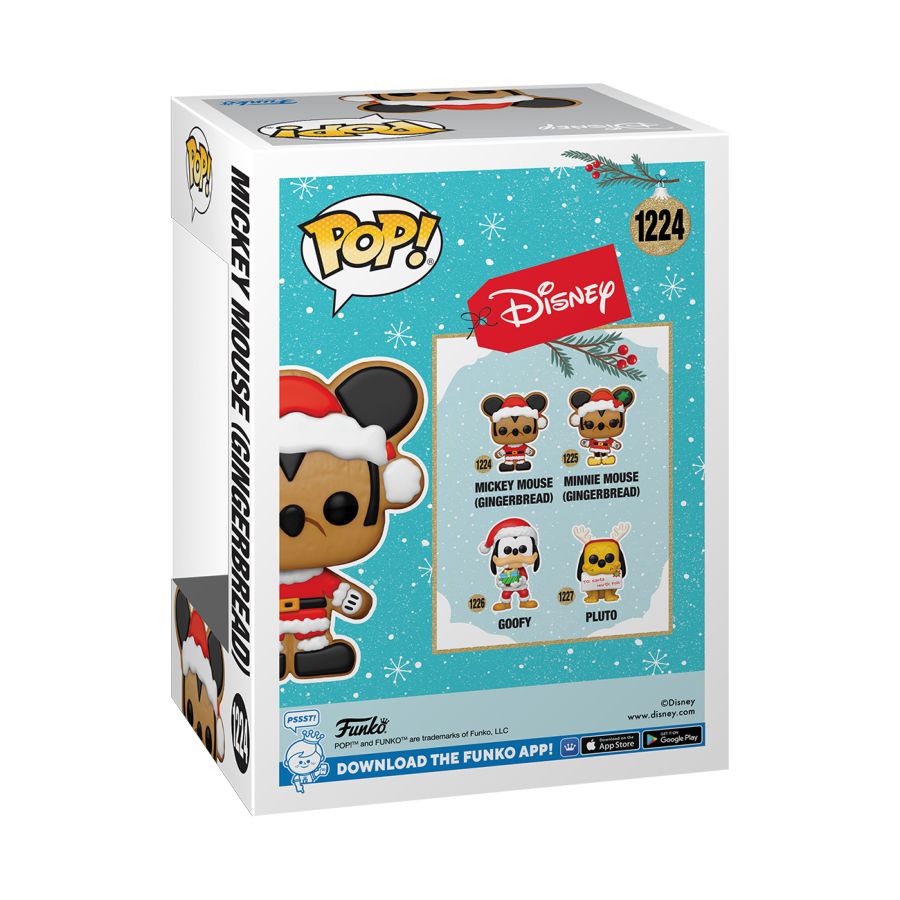 Pop Weasel - Image 3 of Disney - Santa Mickey Gingerbread Holiday Pop! Vinyl - Funko - Pop Vinyl - Image - Pop Weasel