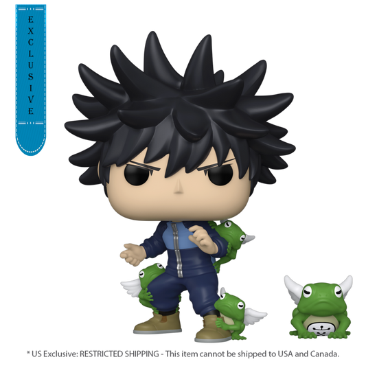 Pop Weasel Image of Jujutsu Kaisen - Megumi with Toads US Exclusive Pop! Vinyl [RS] - Funko