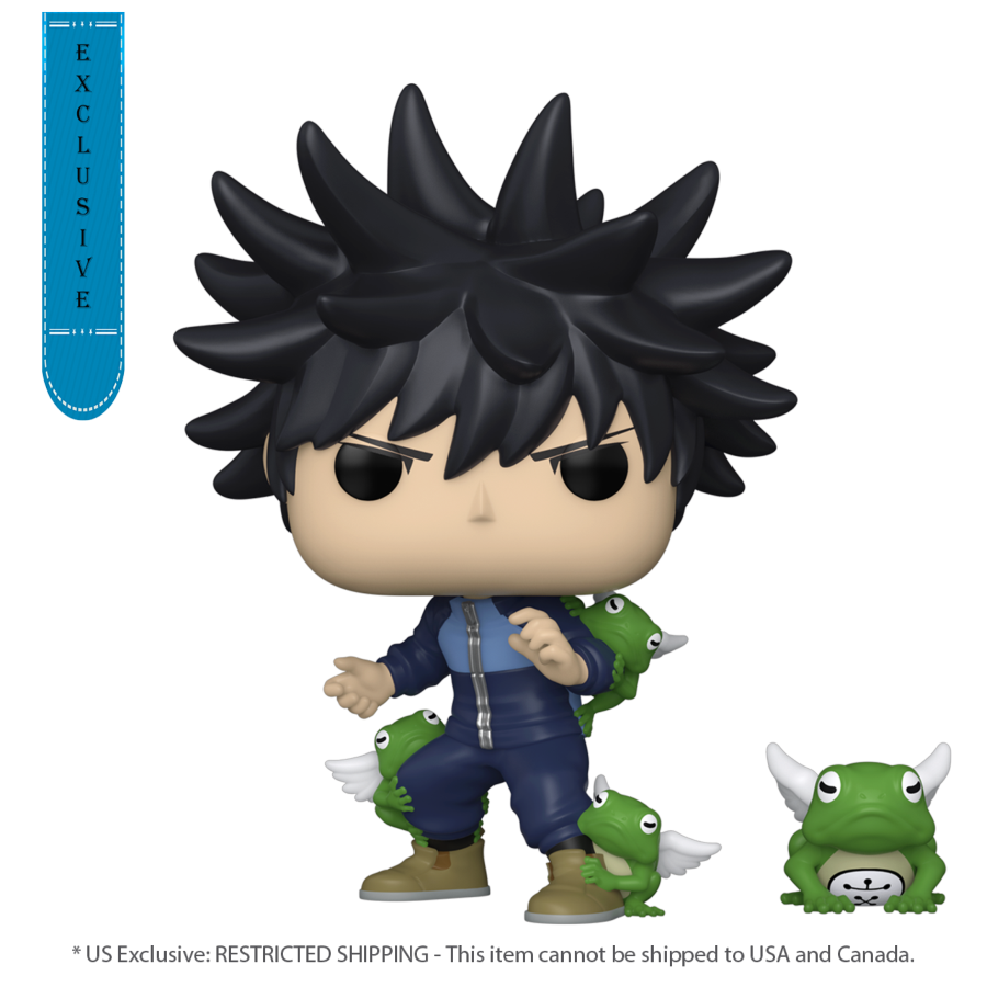 Pop Weasel Image of Jujutsu Kaisen - Megumi with Toads US Exclusive Pop! Vinyl [RS] - Funko