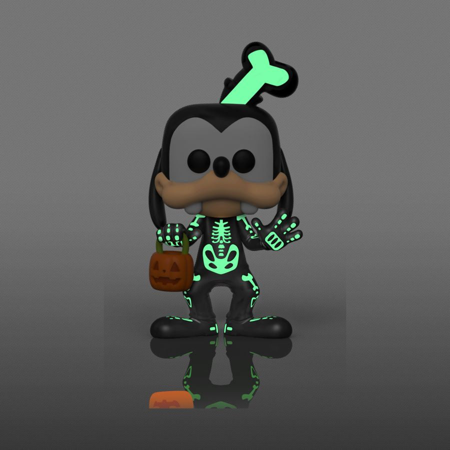 Pop Weasel - Image 5 of Disney - Goofy Skeleton Glow US Exclusive Pop! Vinyl [RS] - Funko - Pop Vinyl - Image - Pop Weasel