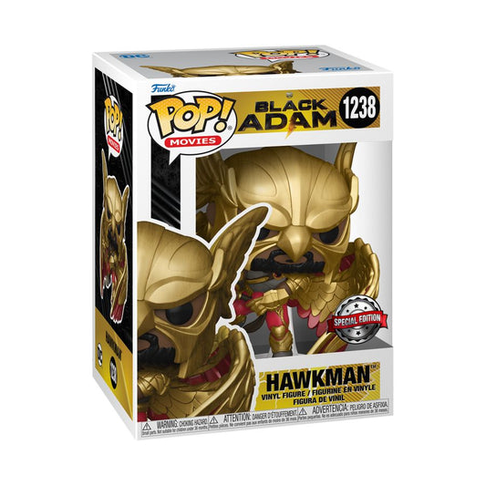 Pop Weasel - Image 2 of Black Adam (2022) - Hawkman US Exclusive Pop! Vinyl [RS] - Funko