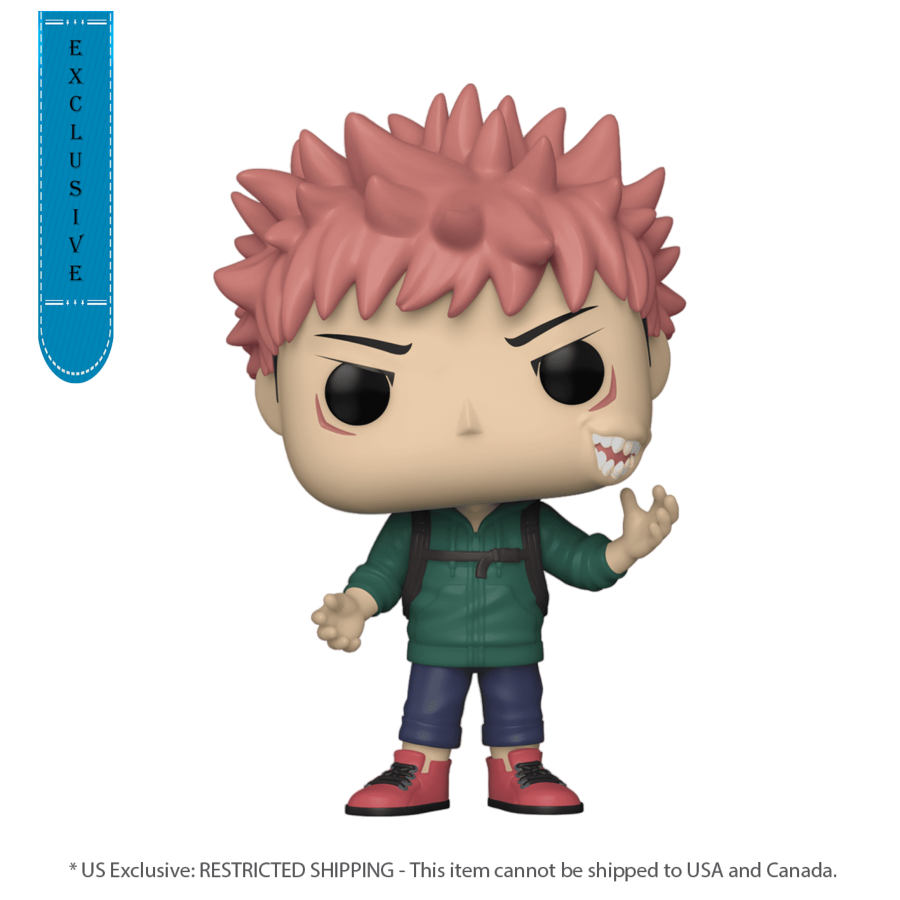 Pop Weasel Image of Jujutsu Kaisen - Itadori (Sukana Mouth) US Exclusive Pop! Vinyl [RS] - Funko - Pop Vinyl - Image - Pop Weasel