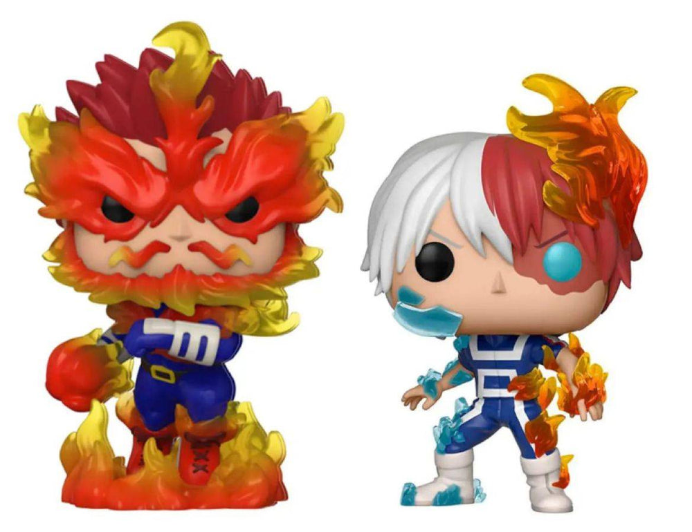 Pop Weasel Image of My Hero Academia - Endeavor & Todoroki Pop! Vinyl 2-Pack [RS] - Funko - Pop Vinyl - Image - Pop Weasel