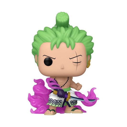 Image Pop Weasel - Image 2 of One Piece - Zoro with Enma US Exclusive Glow Pop! Vinyl [RS] - Funko